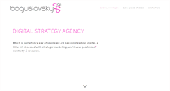 Desktop Screenshot of boguslavskyandco.com